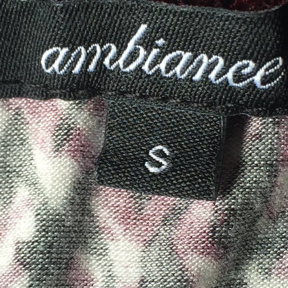 Ambiance jumpsuit strapless gray black cream print tribal SM - Picture 10 of 10